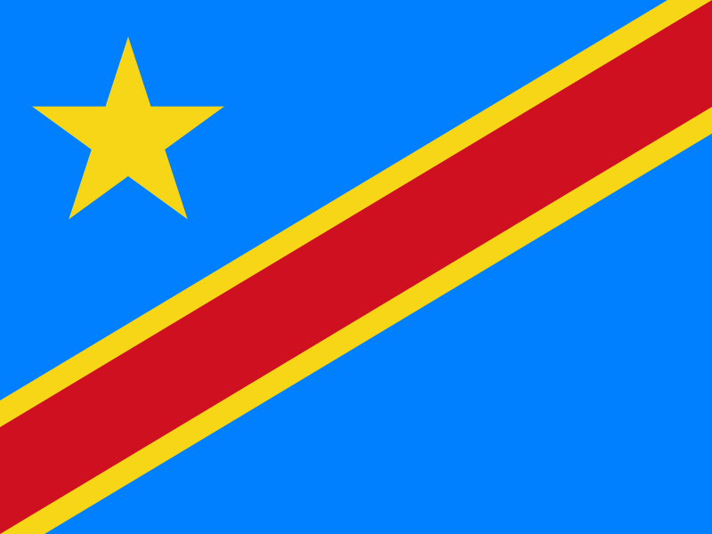 Republique Democratique du Congo flag
