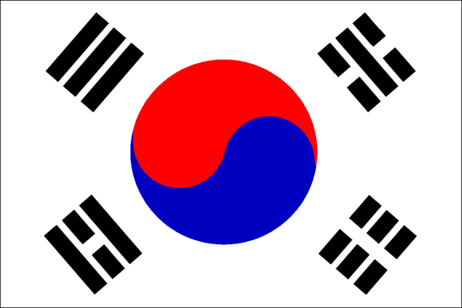 South Korea flag